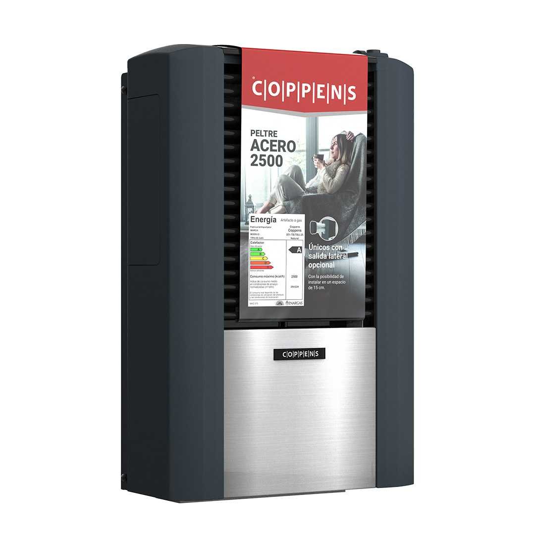 C25UDPAM-2 CONVECTOR 2500 TBU IZQ. PELTRE II ACERO MULTIGAS – COPPENS - Imagen 1
